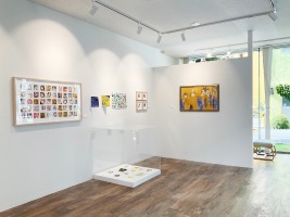 付箋girl 展示風景-2