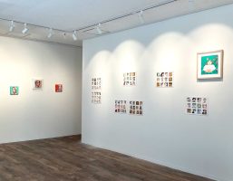 付箋girl 展示風景-3