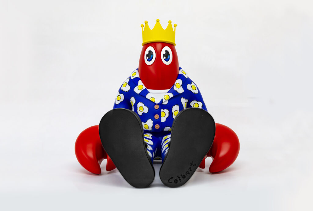 希少！ Philip Colbert フィリップ・コルバート ぬいぐるみ Day-Dreamer-Lobster-Sculpture-