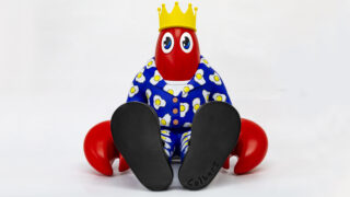 希少！ Philip Colbert フィリップ・コルバート ぬいぐるみ Day-Dreamer-Lobster-Sculpture-