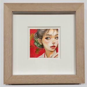 付箋girl® | 付箋紙 (7.5 x 7.5 cm) 作品 ー 2024年1月制作