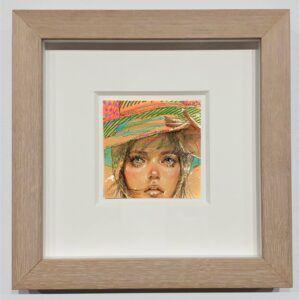 付箋girl® | 付箋紙 (7.5 x 7.5 cm) 作品 ー 2024年8月制作