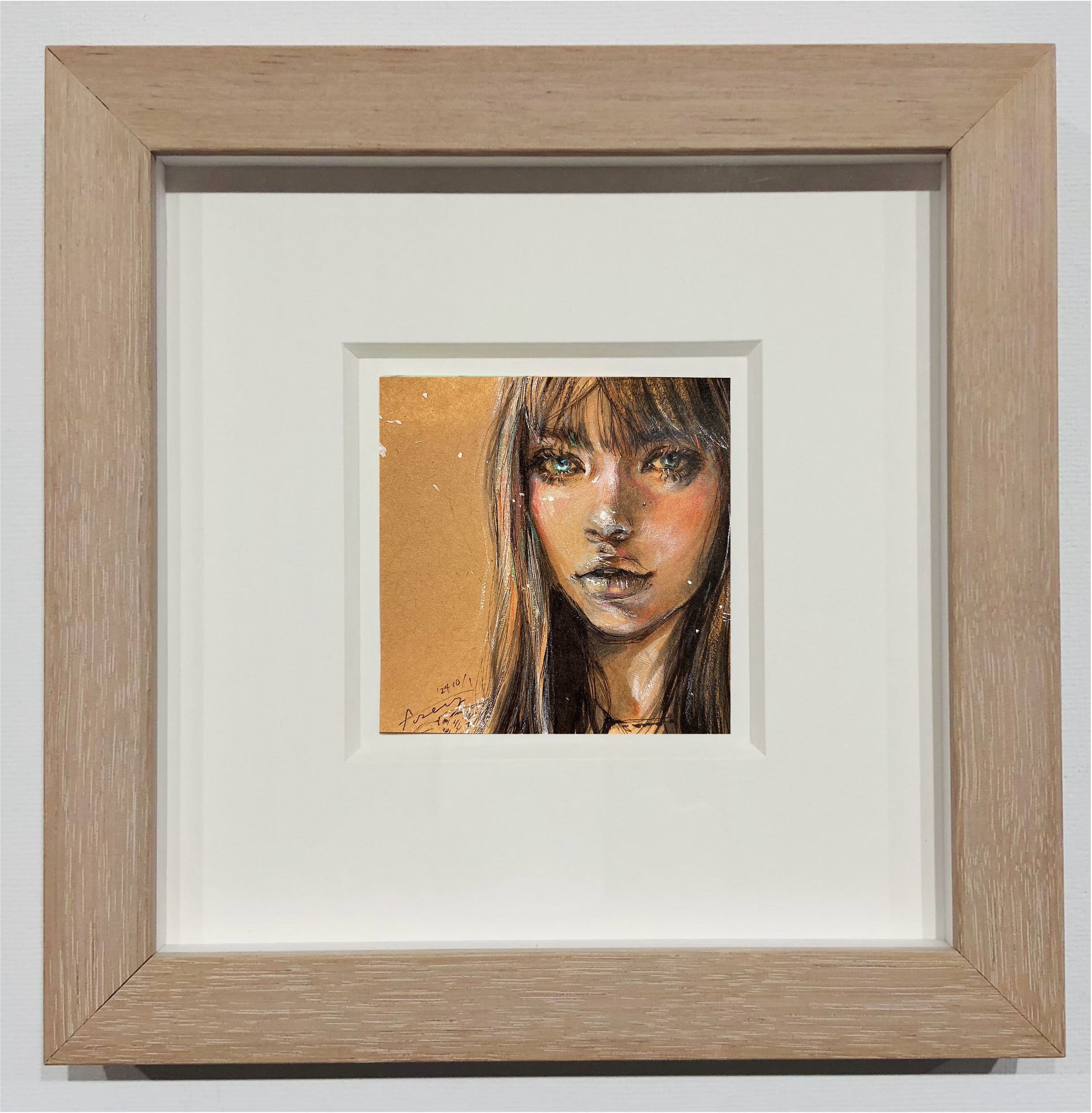 付箋girl® | 付箋紙 (7.5 x 7.5 cm) 作品 ー 2024年10月制作
