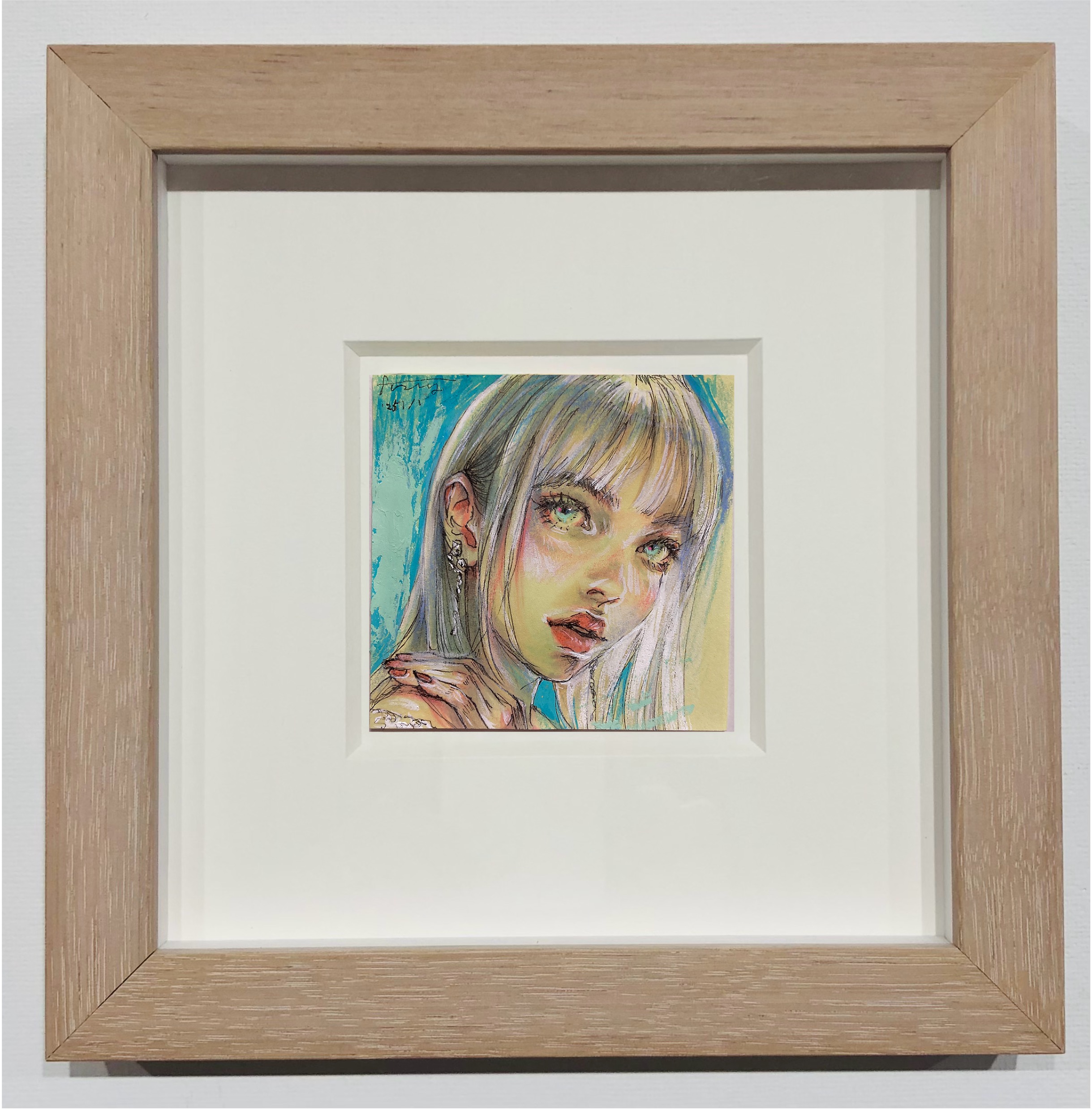 付箋girl® | 付箋紙 (7.5 x 7.5 cm) 作品 ー 2025年1月制作