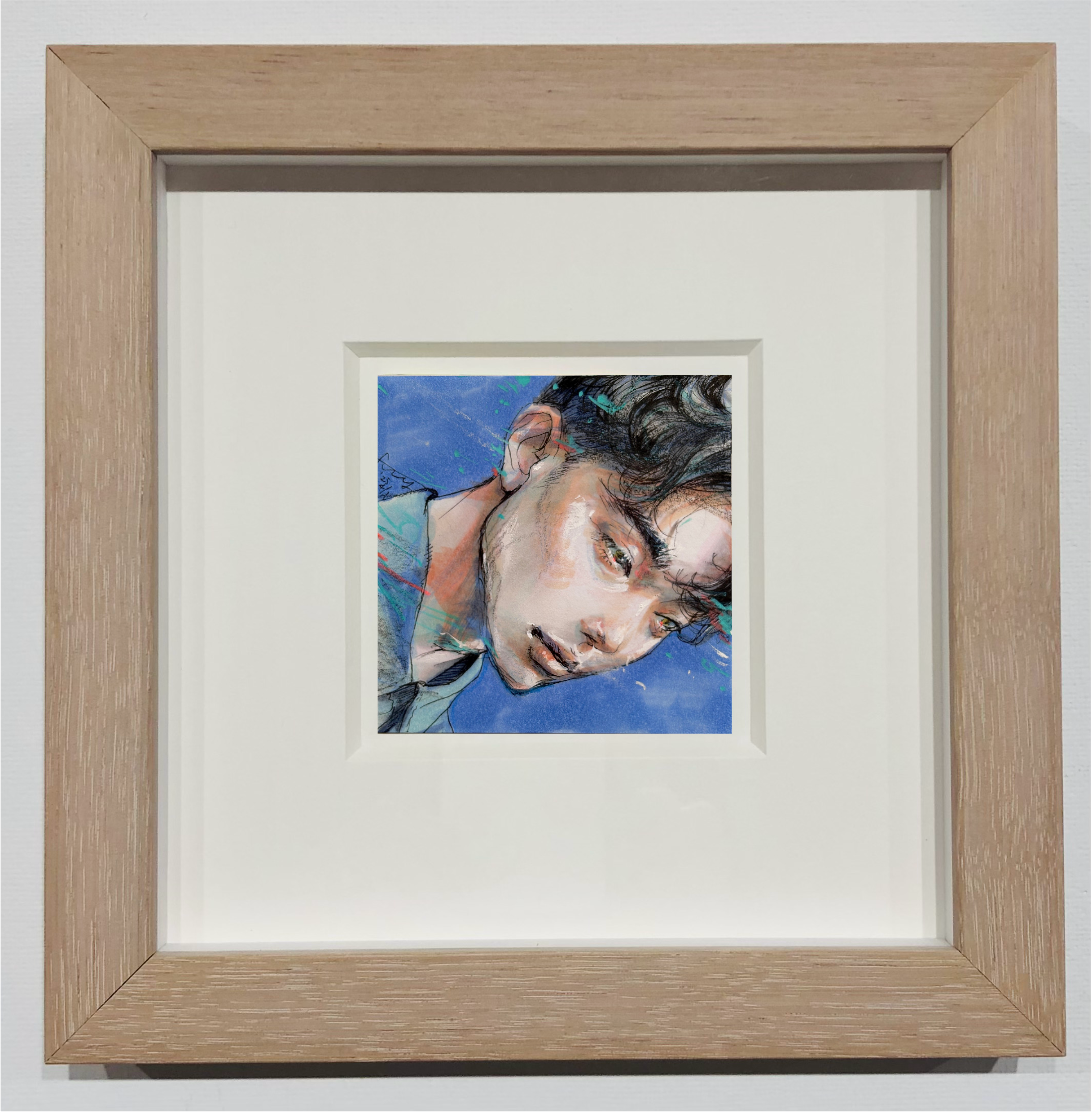 付箋girl® | 付箋紙 (7.5 x 7.5 cm) 作品 ー 2025年4月制作