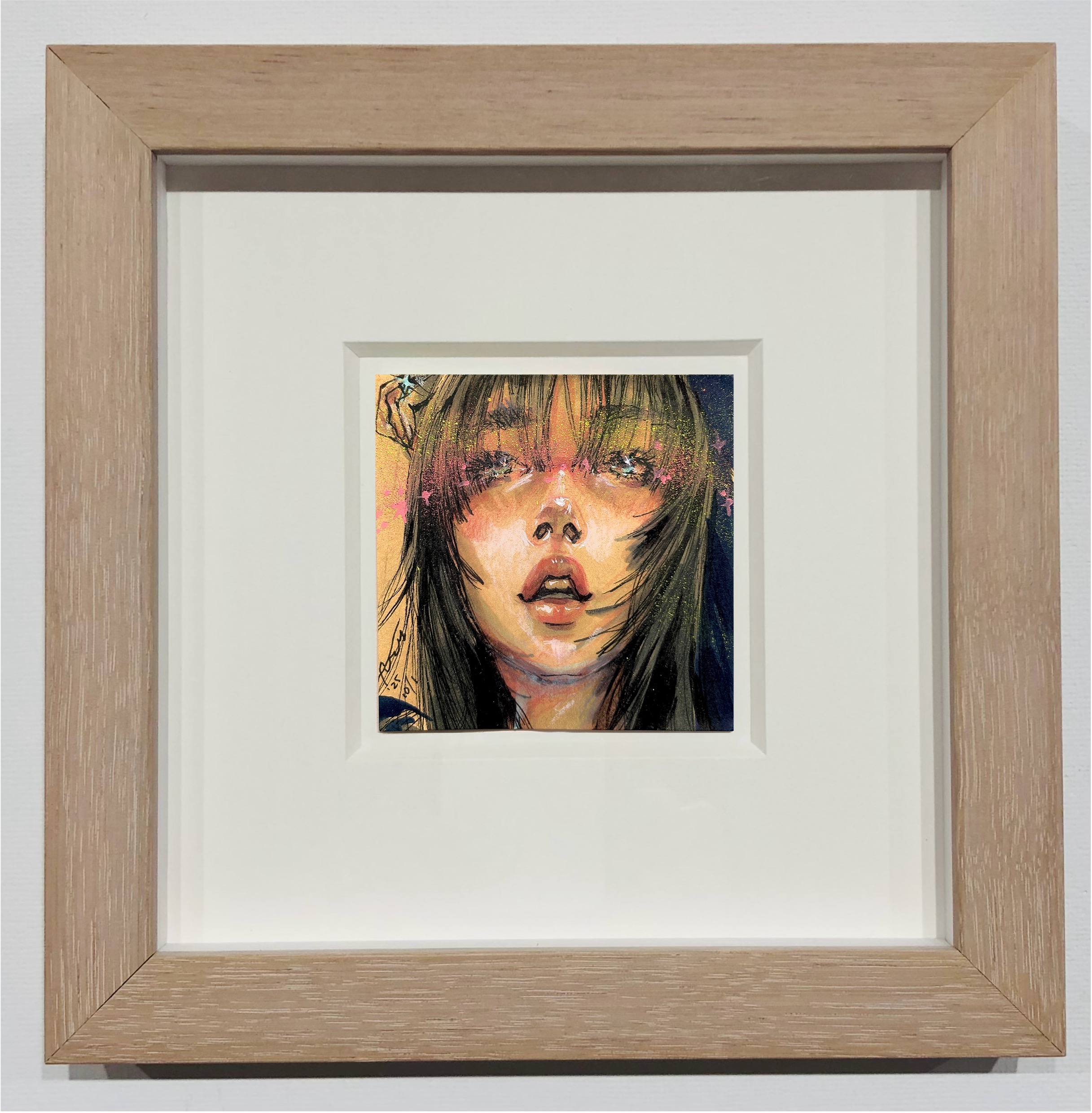 付箋girl® | 付箋紙 (7.5 x 7.5 cm) 作品 ー 2025年10月制作