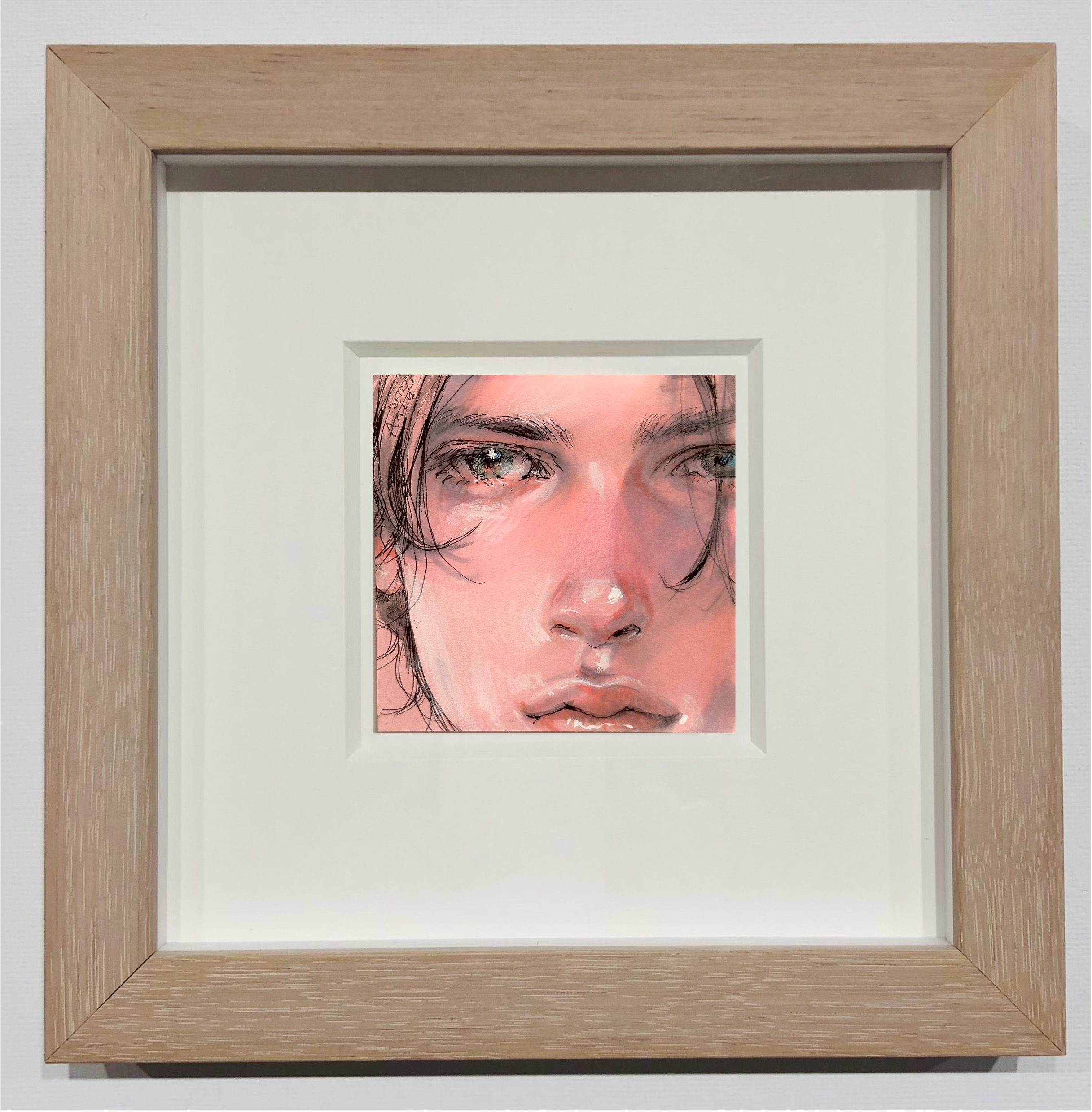付箋girl® | 付箋紙 (7.5 x 7.5 cm) 作品 ー 2025年12月制作