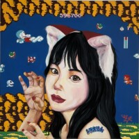 DORAEMON 2023 DORAEMON 2023, 80 x 80 x 2.3 cm, キャンバスにアクリル絵具